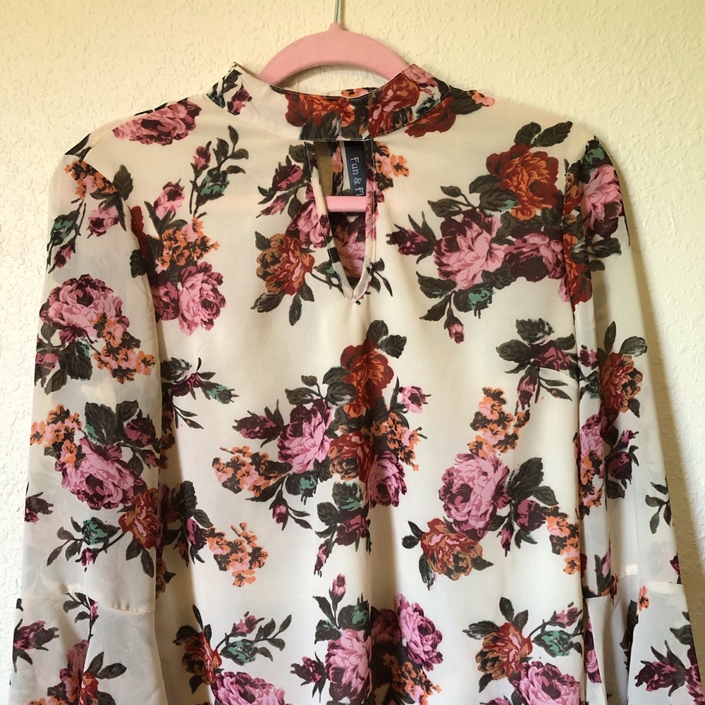 Floral blouse